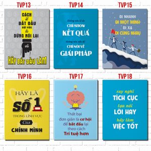 tranh canvas cổ động văn phòng 2