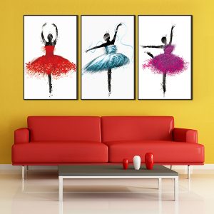 tranh vũ điệu sắc màu