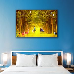 tranh canvas phong cảnh châu âu