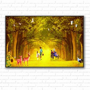 tranh canvas phong cảnh châu âu