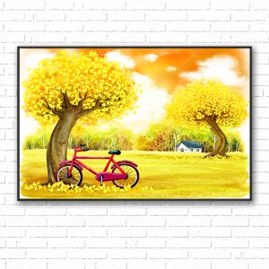 tranh canvas phong cảnh bắc âu