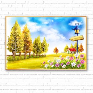 tranh canvas sơn dầu cảnh châu âu