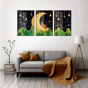 bộ tranh kính bầu trời sao