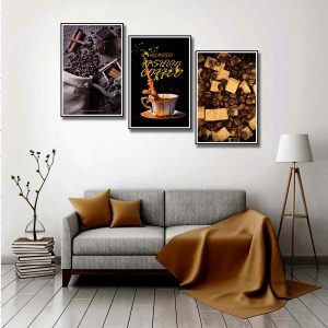 tranh canvas hương cà phê