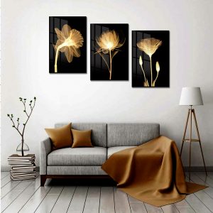 tranh kinh 3d 3 boong hoa sang