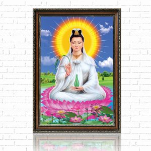 tranh điện quan thế âm bồ tát