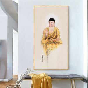 tranh canvas phật giáo