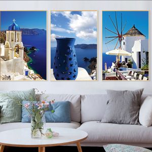 tranh canvas phong canh bien