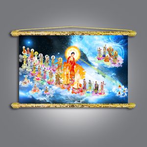 tranh canvas nẹp gỗ tây phương tiếp dẫn