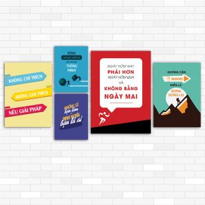 combo tranh văn phòng