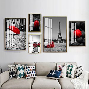 Bộ tranh những chiếc ô