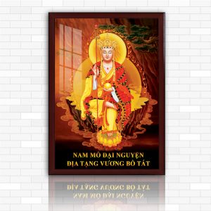 tranh đèn địa tạng vương bồ ttát
