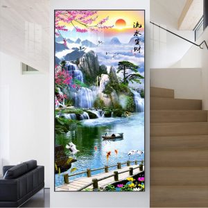 tranh sơn thủy 281