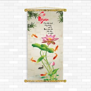 tranh thư pháp cội nguồn