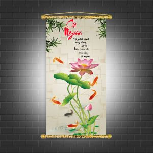 tranh thư pháp cội nguồn