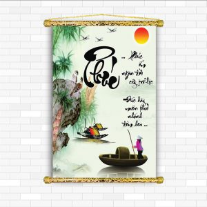 tranh chữ thư pháp phúc