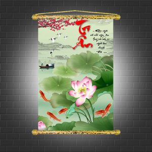 tranh thư pháp tri ân