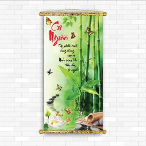 tranh chữ thư pháp cội nguồn