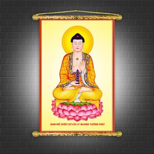 tranh dược sư lưu ly quang phật D506