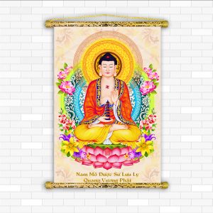 tranh dược sư lưu ly d509