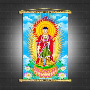 tranh canvas phật a di đà A1056