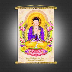 tranh đức dược sư lưu ly d508