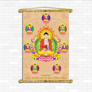 tranh dược sư lưu ly quang phậtd5131