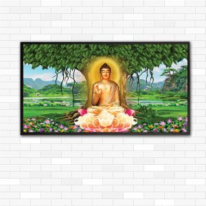 bổn sư thích ca mâu ni, tranh canvas t4073
