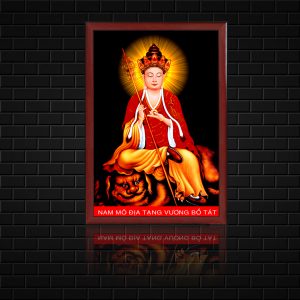 tranh điện địa tạng vương bồ tát d606