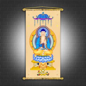 Tranh dược sư lưu ly quang như lai D514