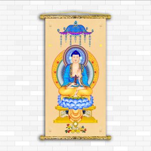 Tranh dược sư lưu ly quang như lai D514