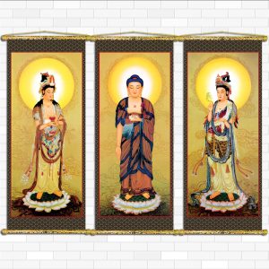 tranh tam thế phật 3089