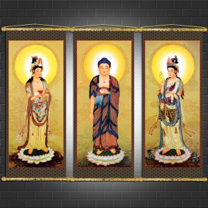 tranh tam thế phật 3089