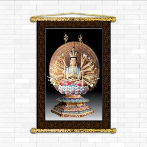 tranh canvas thiên thủ thiên nhãn quan âm TN06