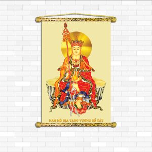 tranh địa tạng vương bồ tát D6037