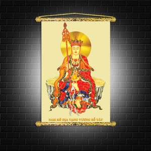 tranh địa tạng vương bồ tát D6037