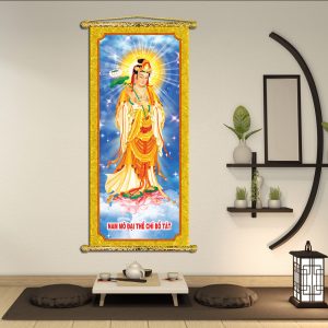 tranh liễn phật giáo đại thế chí bồ tát tc06