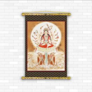 tranh canvas thiên thủ thiên nhãn quan thế âm bồ tát tn14