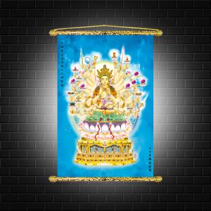 tranh canvas thiên thủ thiên nhãn quan thế âm bồ tát tn16