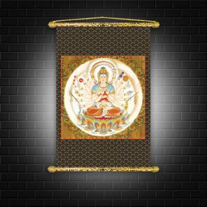 tranh canvas thiên thủ thiên nhãn quan thế âm bồ tát tn29