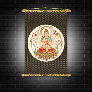 tranh canvas thiên thủ thiên nhãn quan thế âm bồ tát tn30