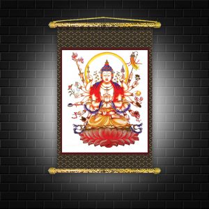 tranh canvas thiên thủ thiên nhãn quan thế âm bồ tát tn31