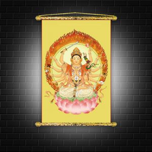 tranh canvas thiên thủ thiên nhãn quan thế âm bồ tát tn32